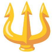 Trident Emblem PNG Icon
