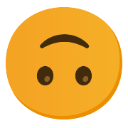 Upside Down Face PNG Icon