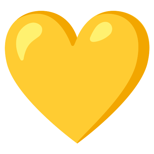 Yellow Heart Vector SVG Icon PNG Repo Free PNG Icons