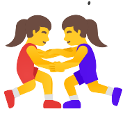 Women Wrestling PNG Icon