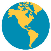 Globe Showing Americas PNG Icon