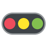 Horizontal Traffic Light PNG Icon