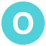 Letter O PNG Icon