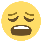 Weary Face PNG Icon