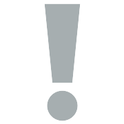 White Exclamation Mark PNG Icon