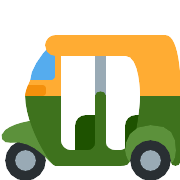 Auto Rickshaw PNG Icon