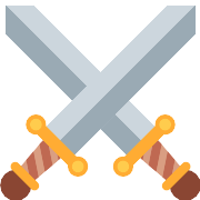 Crossed Swords PNG Icon