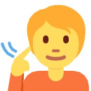 Deaf Person PNG Icon