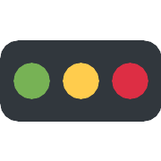 Horizontal Traffic Light PNG Icon