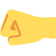 Left Facing Fist PNG Icon