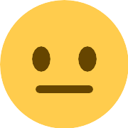 Neutral Face PNG Icon