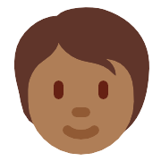 Person Medium Dark Skin Tone Vector SVG Icon - PNG Repo Free PNG Icons