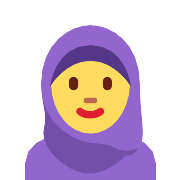 Woman With Headscarf PNG Icon