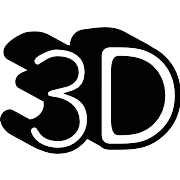 3d Symbol PNG Icon
