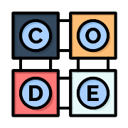 Code Education Learning PNG Icon