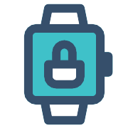 Lock Smart Smart Watch PNG Icon