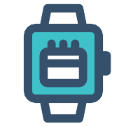 Calendar Smart Smart Watch Vector SVG Icon - PNG Repo Free PNG Icons