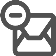 Business Delete Email PNG Icon