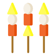 Satay Meat Food PNG Icon