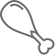 Chicken Leg PNG Icon