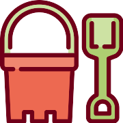 Sand Bucket PNG Icon