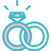 Wedding Rings PNG Icon