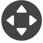 Circle Control Pad PNG Icon
