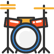 Drum Set PNG Icon