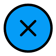 Circle X PNG Icon
