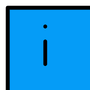 Square Info PNG Icon