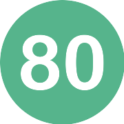 Eighty PNG Icon