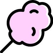 Cotton Candy PNG Icon
