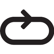 Right Circling Arrow PNG Icon