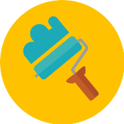 Paint Roller PNG Icon