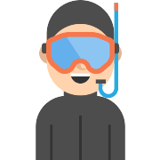 Scuba Diver PNG Icon