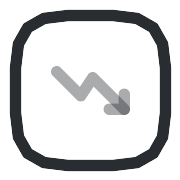 Trend Down Vector SVG Icon - PNG Repo Free PNG Icons