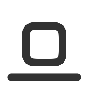 Align Bottom PNG Icon