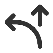 Arrow Ramp Left PNG Icon