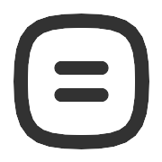 Equal Square PNG Icon