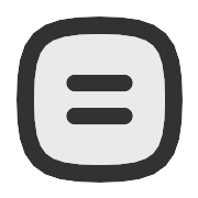 Equal Square PNG Icon