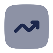 Graph Up PNG Icon