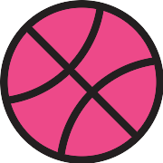 Dribbble PNG Icon
