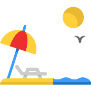 Beach PNG Icon