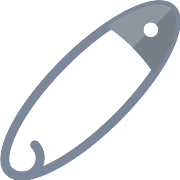Safety Pin PNG Icon
