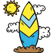 Surfboard PNG Icon