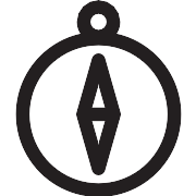 Orientation Compass PNG Icon