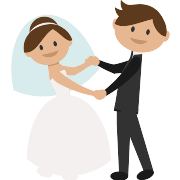 Wedding Couple PNG Icon