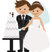 Wedding Couple PNG Icon