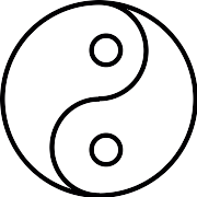 Yin Yang PNG Icon