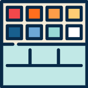 Watercolor PNG Icon